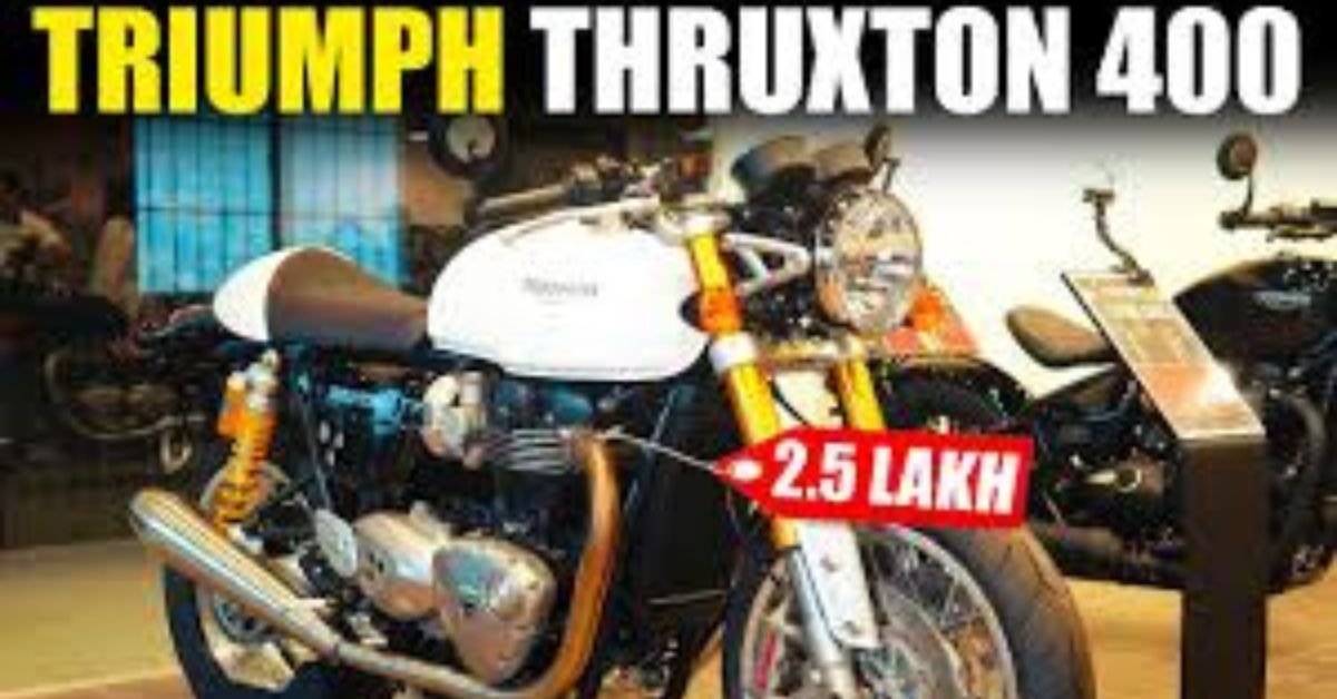 Triumph Thruxton 400